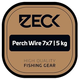 ZECK weiches Stahlvorfach - 7x7 Perch Wire 5 kg | 4 m