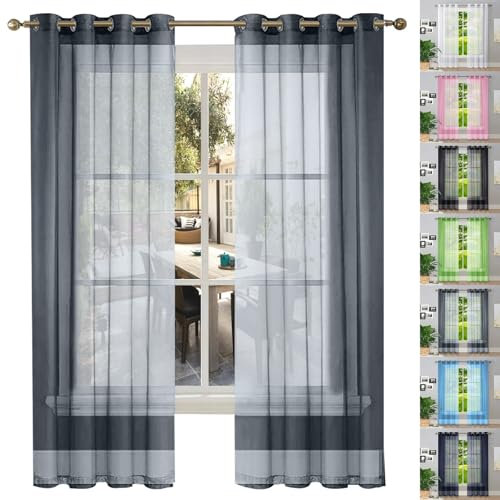 Chenille Door Curtains 250x200 cm - Thermal Insulated Heat-Blocking Drapes for Windows & Doors Washable Decorative Curtains for Living Room & Dressing Grey