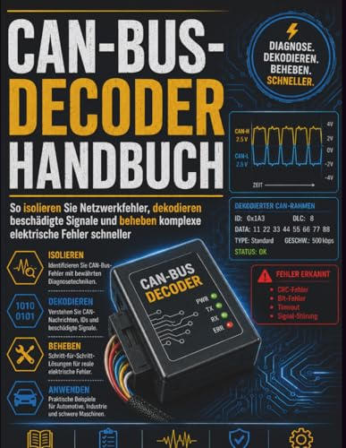 CAN-BUS-DECODERHANDBUCH: So isolieren Sie Netzwerkfehler, dekodieren beschädigte Signale und beheben komplexe elektrische Fehler schneller