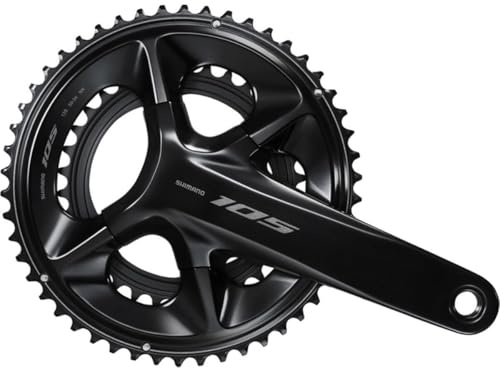 SHIMANO 105 Fc-R7100 12-Speed Crankset Black, 165Mm, 50-34T