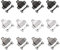 12 pcs Hook and Bar Fasteners,Hook and Eye Latch Sewing,Hooks and Eyes Fastenings,Sewing Hooks and Eyes Closure fastenings for Trousers,Clothing,Skirt,Dress,Tunics,Bra Fasteners Sewing DIY Crafts