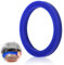 Verbesserte O-Ring Siebträger Dichtung für E61 Espressomaschine - Hochwertiges Silikon - Längere Lebensdauer - Optimale Abdichtung - Blau - ø 73 x 57 x 8,5mm