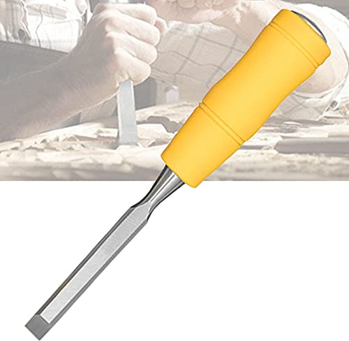 Scalpello per legno, intaglio del legno, cromo vanadio con cappuccio in acciaio per intagliare, scolpire, tornire il legno, artigianato, lavorazione del legno e accessori (dimensioni: 8 mm) (18 mm) (1