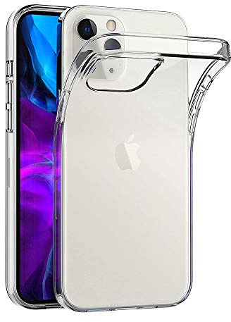 AICEK Hülle Compatible für Apple iPhone 12 / iPhone 12 Pro Transparent Silikon Schutzhülle für iPhone 12 Case Clear Durchsichtige TPU Bumper iPhone 12 Pro Handyhülle (6,1 Zoll)