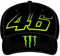 VR46 Monster DUAL,Cap,Uomo,Black,