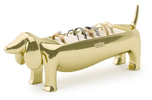 Umbra DACHSIE - Porte-bagues en forme de teckel Laiton