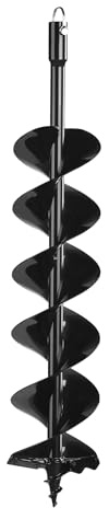 EGO AET0600 6-Inch Earth Auger Bit for Light Cultivating, Planting, and Installation Projects, Compatible with Power+ Earth Auger (EG0800/EG0803) and Ice Auger (IG0800/IG0804)