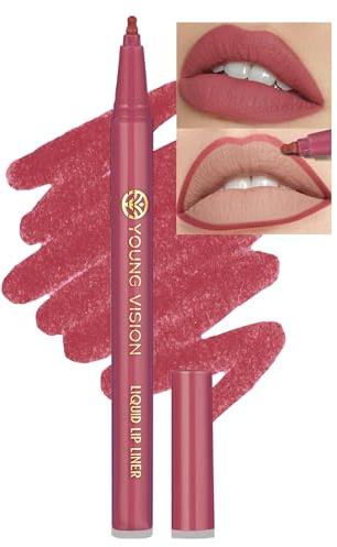Jutqut vattentät läppstift, läppstift, lång hållbarhet, vattentät torkbeständig läppliner, matt flytande läppkonturpenna, högpigmenterad makeup läpppenna, smidig läppliner, naturlig läppstick. 06