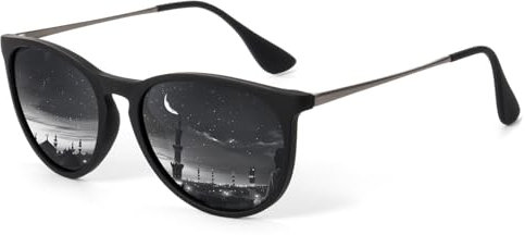 HENGOSEN Sonnenbrille Damen Polarisiert Sunglasses-Woman: Polarisiert Sonnenbrille Damen Retro UV Schutz Vintage Sunglasses