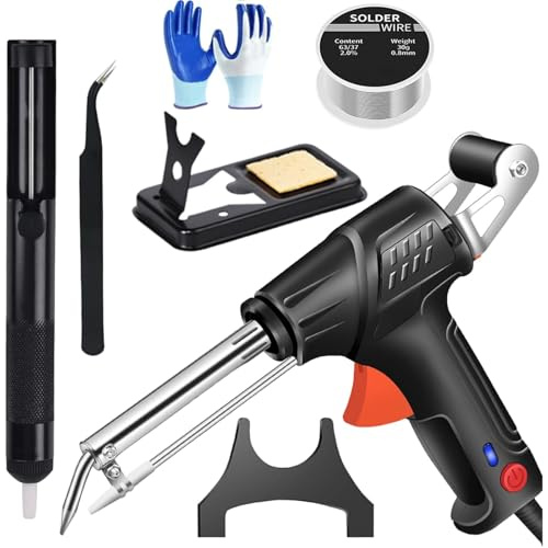 Saldatrice laser, saldatrice portatile portatile per progetti in metallo e automobili, set di pistola per saldatura leggera per appassionati di fai da te