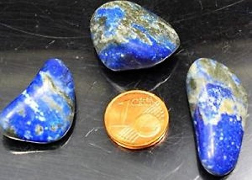 Panotophia 1 Lapislazuli Trommelstein Lapis Lazuli Taschenstein Handschmeichler I Glücksbringer I Energiearbeit | Meditation I Lucky Stone I Glückssteine | Mineralien | Dekosteine I