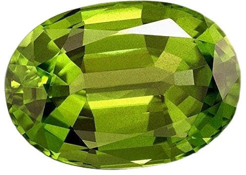 Ramneek jewels Piedra de peridoto Ratti de 5,25 a 5,50, piedra natural certificada de calidad AAA, piedra preciosa, peridoto, Gema, Peridoto