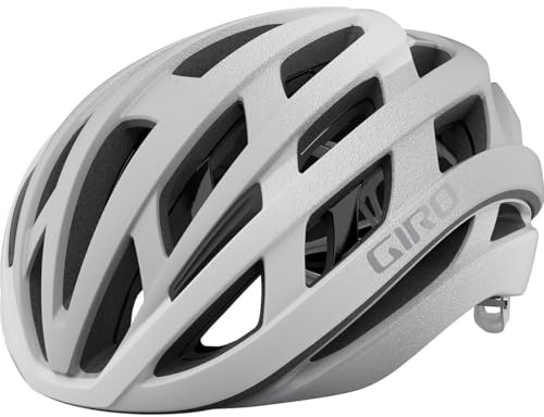 Giro Bike Helios Spherical Helme Matte White/Silver Fade 22 S