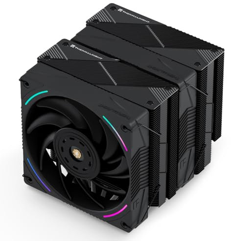 Thermalright Phantom Spirit 120 EVO - Enfriador de aire de CPU 7 × 6 mm, doble ventilador PWM 2150 rpm, para AMD AM4 AM5/Intel 1700/1150/1151/1200/17XX/2011