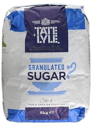 Tate & Lyle's Granulated Sugar 5kg(Pack of 1)