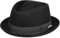 Stetson Classic Pork Pie Wollhut Herren Sommer Winter schwarz S (54-55 cm)
