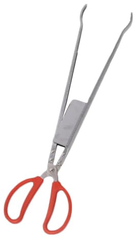 jojofuny Pinza per Granchi in Acciaio Inossidabile 52 CM Morsetto Multifunzione per Anguille e Aragoste Clip da Cucina Resistente per Uso Domestico e Raccolta Marittima