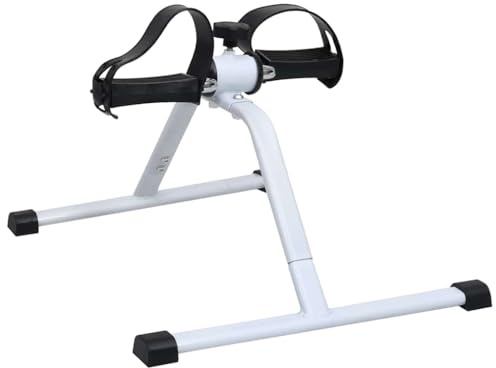 Teenpull Cardio Mini motionscykel av stål med justerbart motstånd, kompakt och bärbar för led-vänlig uthållighetsträning hemma, inklusive pedaler för arm- och benträning