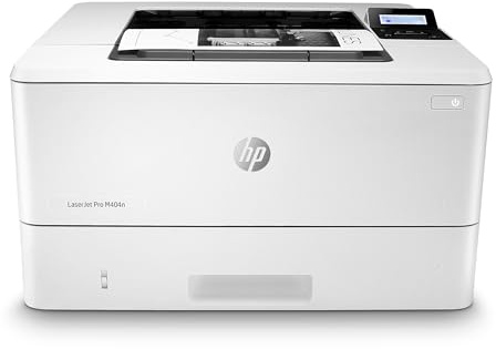 HP LaserJet Pro M404n Laserdrucker (Drucker, LAN, AirPrint, 350-Blatt Papierfach) weiß