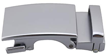 EXCEART Automatische Gürtelschnalle Ersatzschnalle Herren Alu Gürtelschnalle Silber