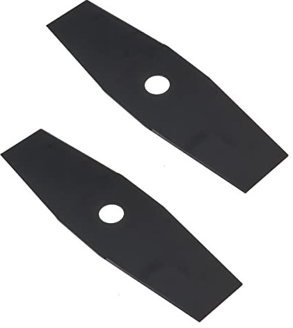 TopHomer Lot de 2 lames de débroussailleuse en métal de rechange de 305 mm en acier au manganèse pour tondeuse de jardin, tondeuse à gazon, outils électriques