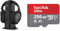 Sennheiser RS 175 Digitaler drahtloser Over-Ear-Kopfhörer & SanDisk Ultra Android microSDXC UHS-I Speicherkarte 256 GB + Adapter Für Smartphones und Tablets