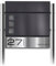 Metzler Standbriefkasten Oltmann mit Edelstahl-Namensschild - Design Briefkasten inkl. Zeitungsfach & Gravur in DB 703 Eisenglimmer - Briefkasten mit Fenster - Größe: 37 x 37 x 10,5 cm - Höhe 120 cm