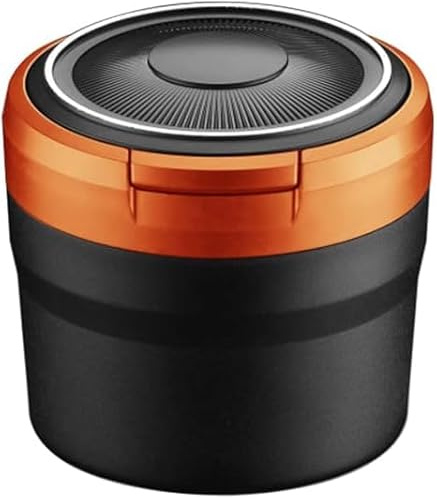 ANYANH Cenicero De Coche PortáTil para Nissan Juke Qashqai 350Z 370Z Kicks, Cenicero Portátil Autoextinguible Sin Humo Desmontable Piezas Coche