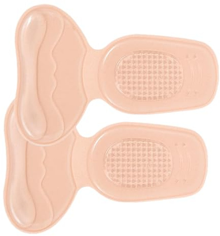 Almohadillas para el talón | Código reducido Cojín antideslizante 2 en 1 | para zapatos | Almohadillas de silicona para el talón, talón para la parte posterior del talón, ajuste más apretado, hombre