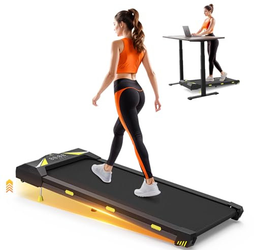 4-in-1 Laufband für Zuhause mit Neigungsfunktion, 1-6km/h Klappbar & Kompakt, Laufband für Zuhause, Sportgerät mit Display fürs Homeoffice und Büro