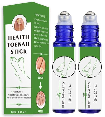 Nailshield Anti Fungal Stick - 2Pcs Fungal Nail Treatment Stick Roll On - Nail Shield Fungus Treatment for Toenails - Natural Nail Strengthener for Damaged Nails - Say Goodbye To Nail Fungus