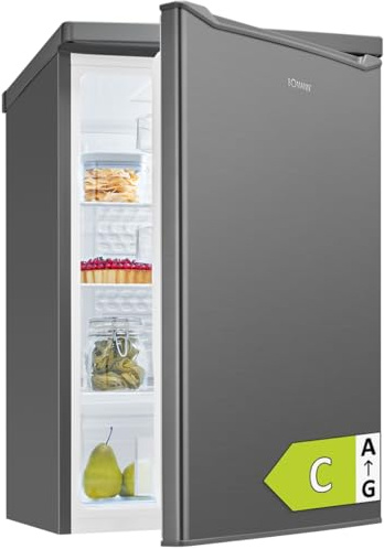 Frigorífico Bomann® sin congelador - Clase energética C - 85 cm - 5 años de garantía del compresor - Frigorífico pequeño - 0-8 °C - 35 dB de funcionamiento silencioso - 3 estantes - 126 L
