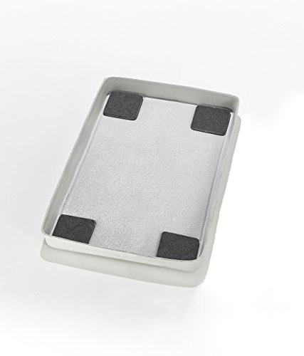 Mottez B511V Estera de retención de Agua y antivibración para Lavadora de Carga Superior, Gris, 62L x 42l x 5Ép cm