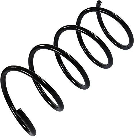 BESTPRICE 1x Muelle helicoidal delantero para coches sin suspensión deportiva compatible con MERCEDES-BENZ CLK (C209) (A209), Clase C Coupe (CL203), Clase C T-Model (S203), Clase C (W203)