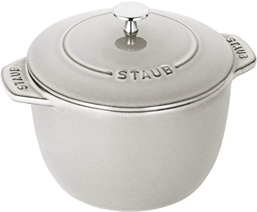 staub La Cocotte de Gohan Campagne L Rice Pot 20 cm 3 Pieces Cast Iron Compatible Induction 40501-471