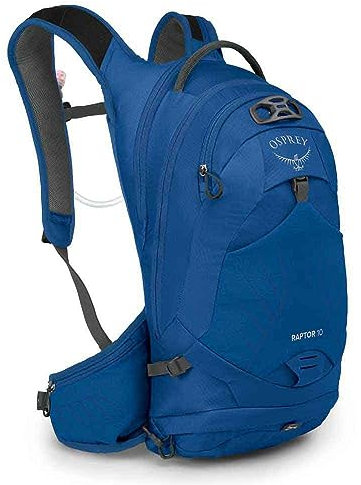 Osprey Raptor 10L Herren Bikerucksack mit Hydraulik Reservoir, Postal Blue, One Size