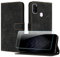 JayModCase Handyhülle für Samsung Galaxy M30S / M21 mit Schutzfolie, Flip Wallet PU Leder Galaxy M21 hülle [Kartenfach] [Magnet] [Ständer] 360 Stoßfeste Schutzhülle - Schwarz