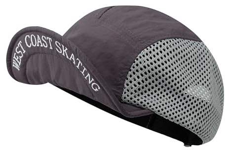 CLAPE Casquette Baseball Homme Femme Respirante en Mesh Visière Courte été Réglable Léger pour Le Jogging Sport Randonnée Violet Purple BSSD2506
