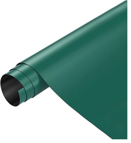 Papier magnétique pour tableau blanc, Rouleau de papier adhésif magnétique for tableau blanc multicolore, plusieurs tailles, personnalisable, largeur 47,2 pouces, 120 cm(Green,47.2x94.5in(120x240cm))