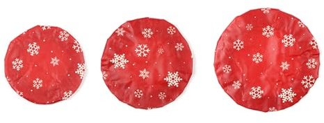 Xinsheinelry 3 fundas elásticas impermeables de algodón para tazones, ceras de abejas, aptas para alimentos, tapas a prueba de pan para levantamiento de masa madre