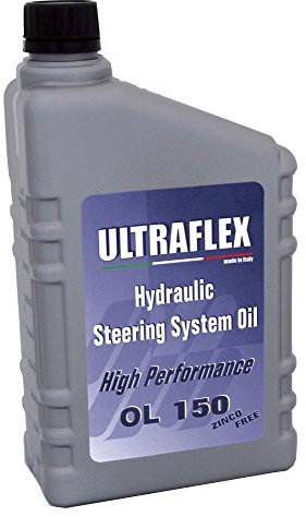 Ultraflex ISO VG15 Synthetic & Mineral Hydraulic Oil for Steering, 1.0 liter Lubricant