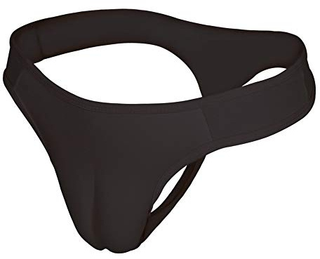 BaronHong Braguitas con Forma de Pelo Oculta de Camuflaje con Bragas y Bragas Crossdresser (Negro, L)