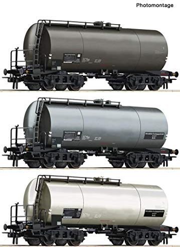 Roco 76015 Set de 3 Wagons-citernes H0 de la DRG