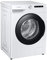 Samsung WW80T504AAW/S2 Waschmaschine, 8 kg, 1400 U/min, Ecobubble, SimpleControl-Bedienkonzept,WiFi-SmartControl, Hygiene-Dampfprogramm, Weiß