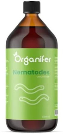Concentré De Nématodes - 1000 Ml Pour 1000 M2 - Produit Pour Plantes De Jardin - Concentré Pour Plantes Saines - Entretien Du Jardin - Potager - Organifer