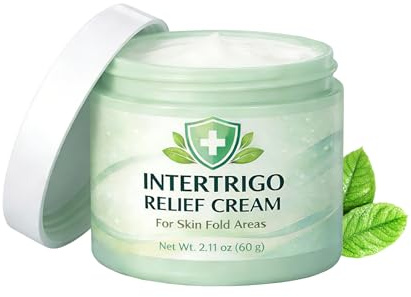 OcoSlow Intertrigo Relief Cream, Skin Fold Chafing Cream With Zinc Oxide & Undecylenic Acid, Helps Soothe Skin, Reduce Moisture & Friction, for all Skin Fold Areas Daily Skin Care - 2 Oz (1, 1)