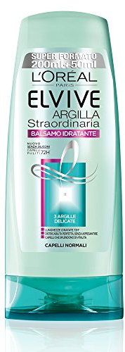 Elvive Argilla Straordinaria Balsamo Idratante per Capelli Normali - 250 ml