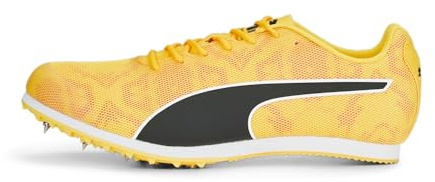 PUMA Men Evospeed Star 8 Scarpe da ginnastica, Sun Stream Sunset Glow Puma Black, 43 EU