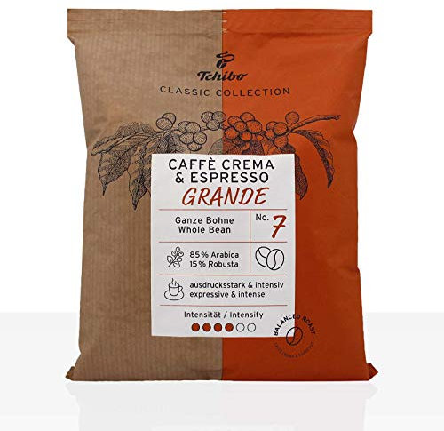 Tchibo Grande Caffe Crema Espresso - 10 x 500g Kaffeebohnen