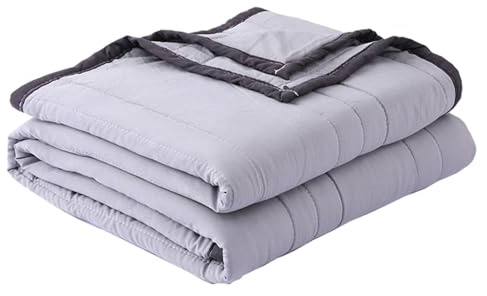Summer Cooling Blanket for Night Sweats UK, Ice Cooling Blankets King Size Double Bed Adult Single Skin Friendly Plain Bed Blanket Cooler Quilt for Hot Sleepers Sweats All-Season Lightweight Throws